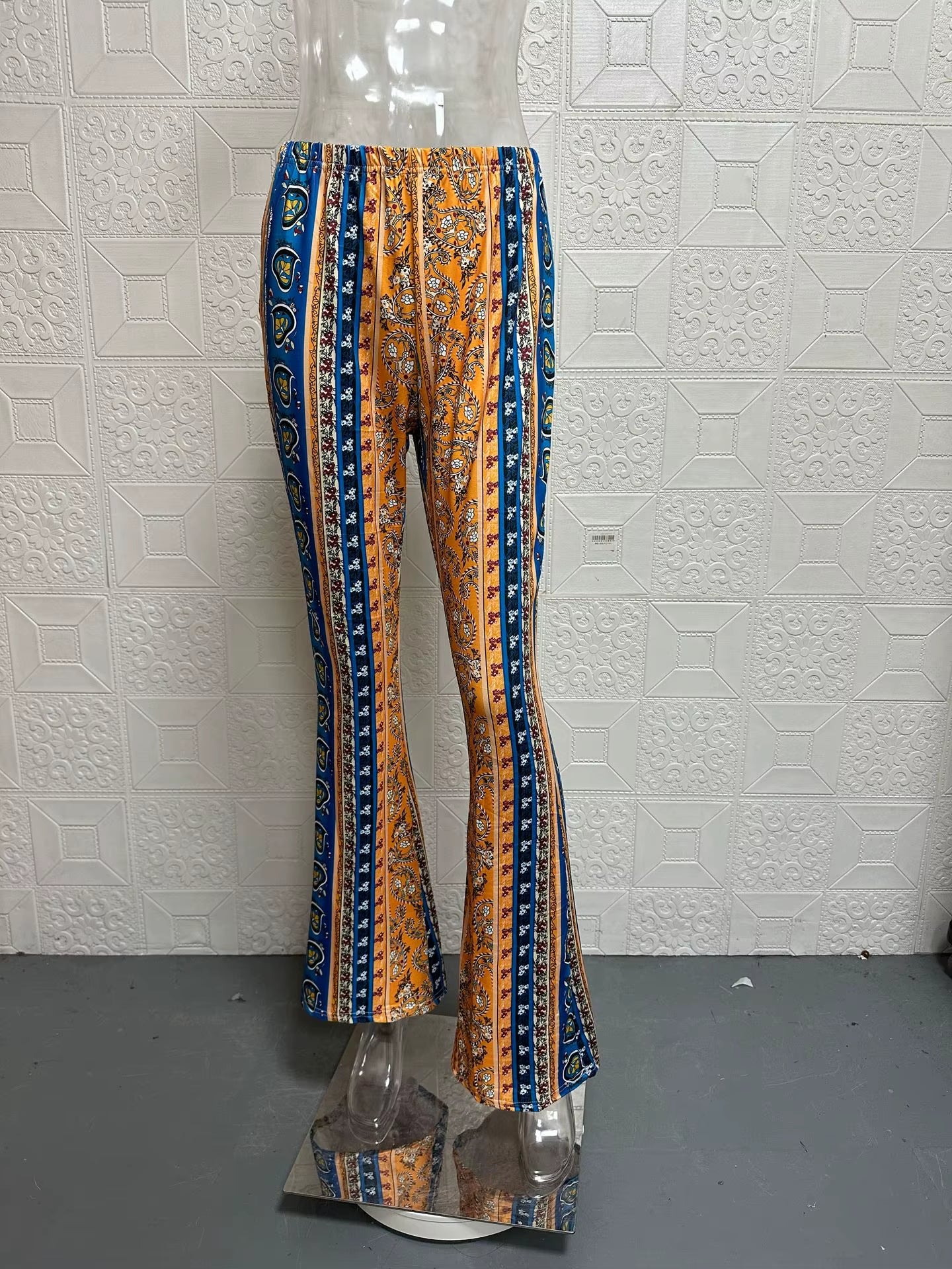 Elevate Your Style with Our High Elasticity Slim Fit Flared Casual Pants for Women