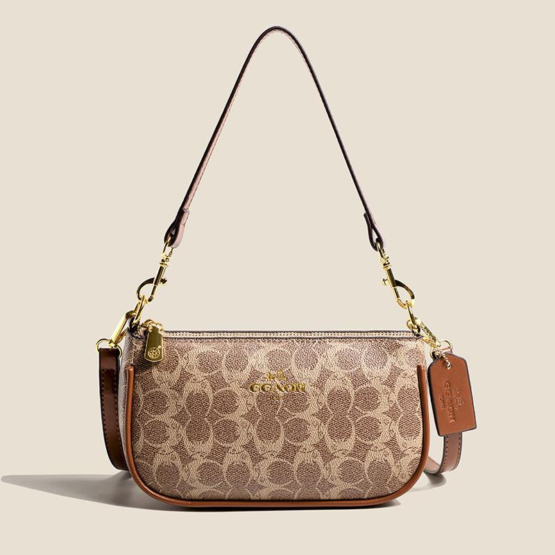 Chic Floral Underarm Bag - Luxurious PU Leather Shoulder Purse & Versatile Crossbody for the Stylish Woman – Perfect for Parties and Gifting for Halloween & Christmas