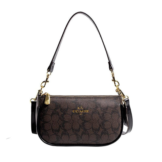 Chic Floral Underarm Bag - Luxurious PU Leather Shoulder Purse & Versatile Crossbody for the Stylish Woman – Perfect for Parties and Gifting for Halloween & Christmas